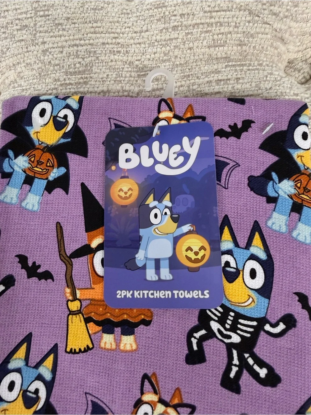 Halloween Kids Kitchen Towels - Purple 2-Pack